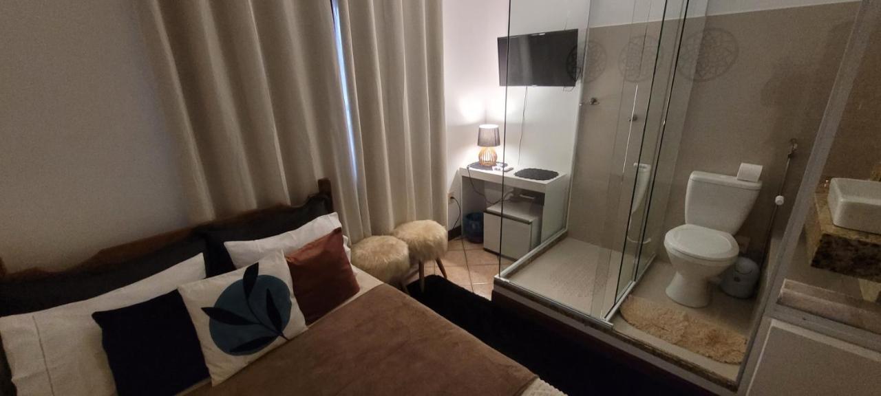 Banheiro De Vidro Em Compacta.centro Apartment *